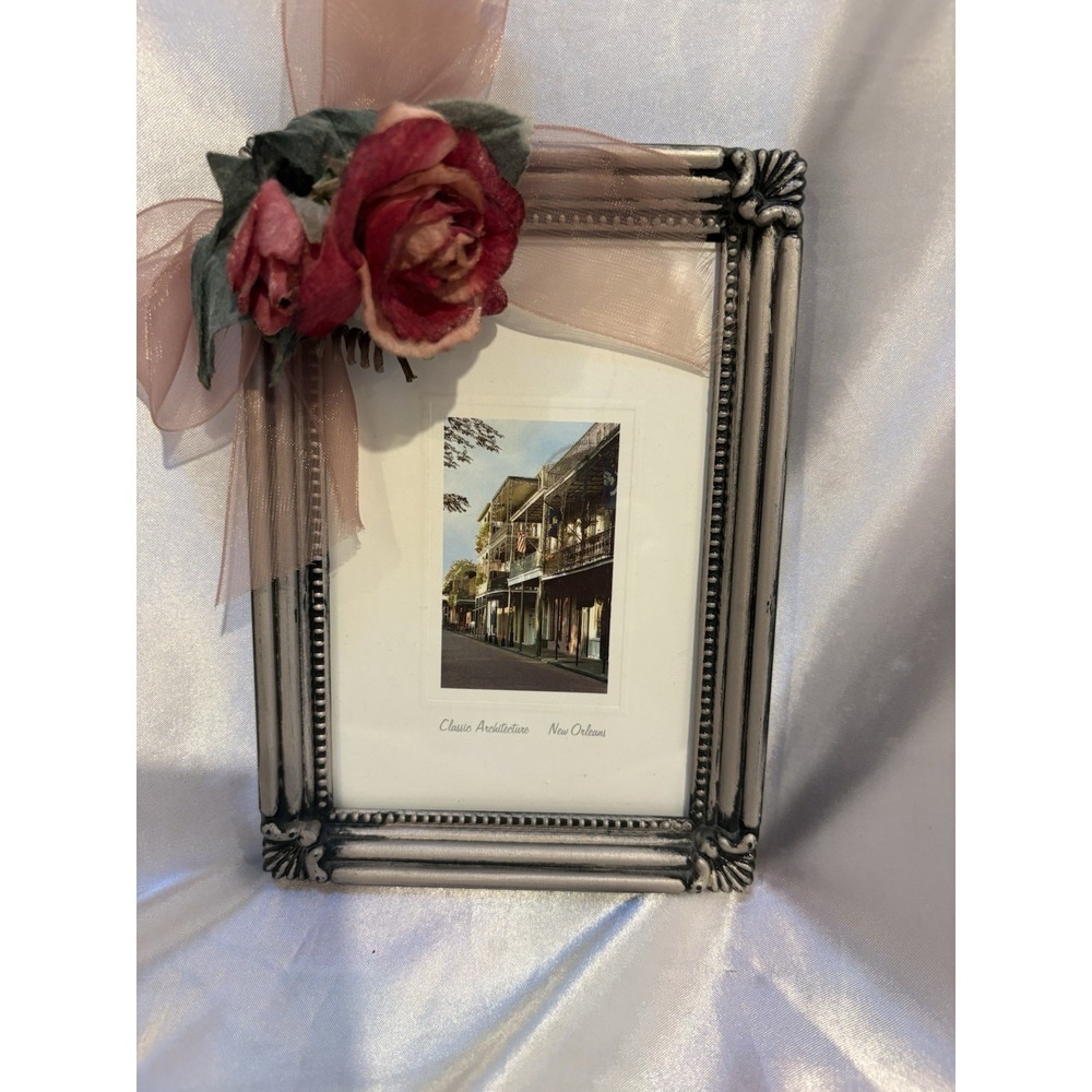 Classic Architecture New Orleans Street Scene Art Print Matted Framed Gallery